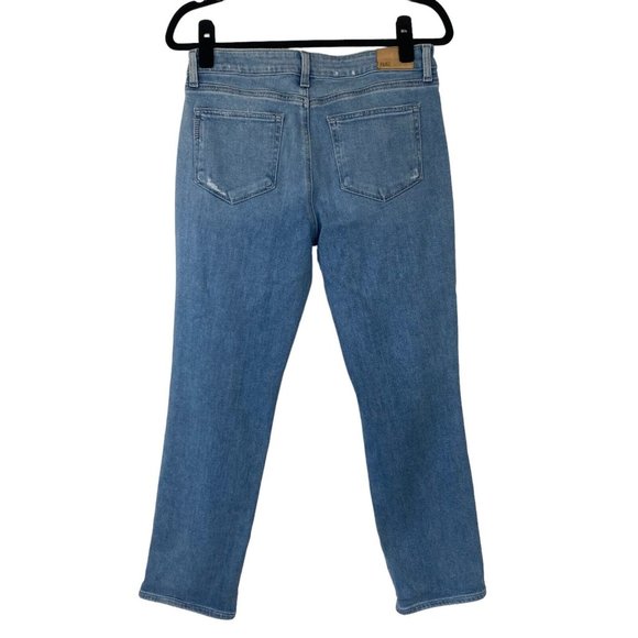 PAIGE Light Blue Distressed Women Jeans - Picture 3 of 9